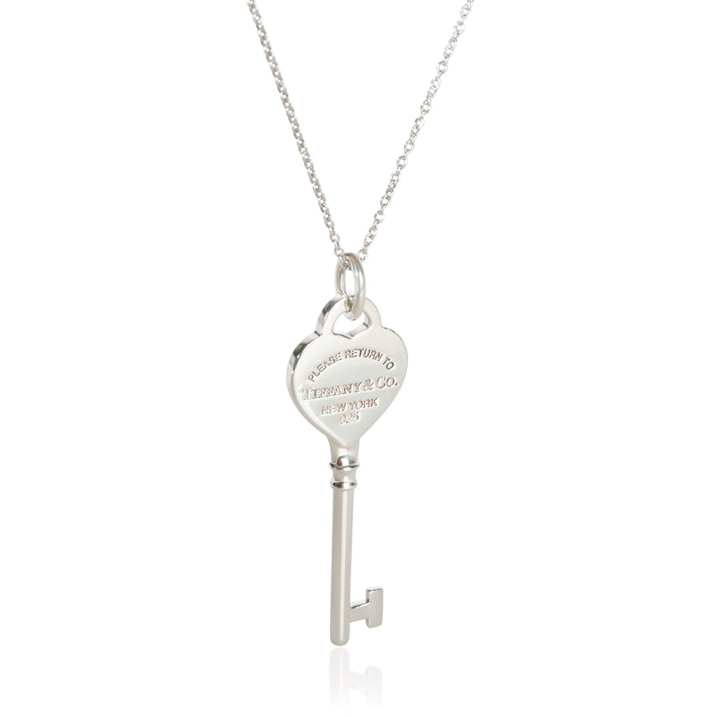 Tiffany & Co. Sterling Silver Return To Tiffany Key Pendant fv