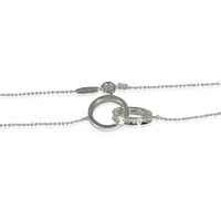 Tiffany & Co. Sterling Silver 1837 Interlocking Circle Pendant