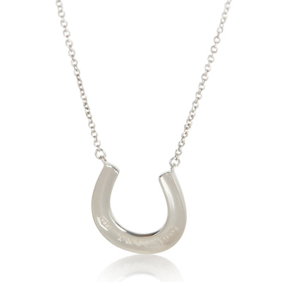 Tiffany & Co. Sterling Silver 1837 Horseshoe Pendant fv