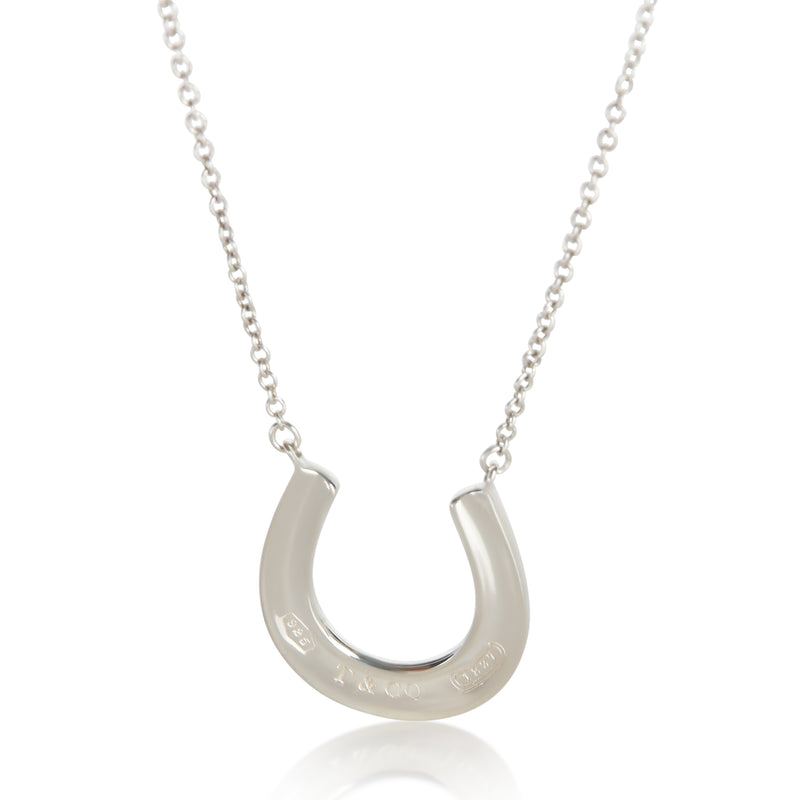 Tiffany & Co. Sterling Silver 1837 Horseshoe Pendant fv