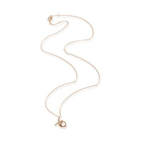 Tiffany & Co. Rose Gold Diamond Paloma Picasso XO Pendant 3