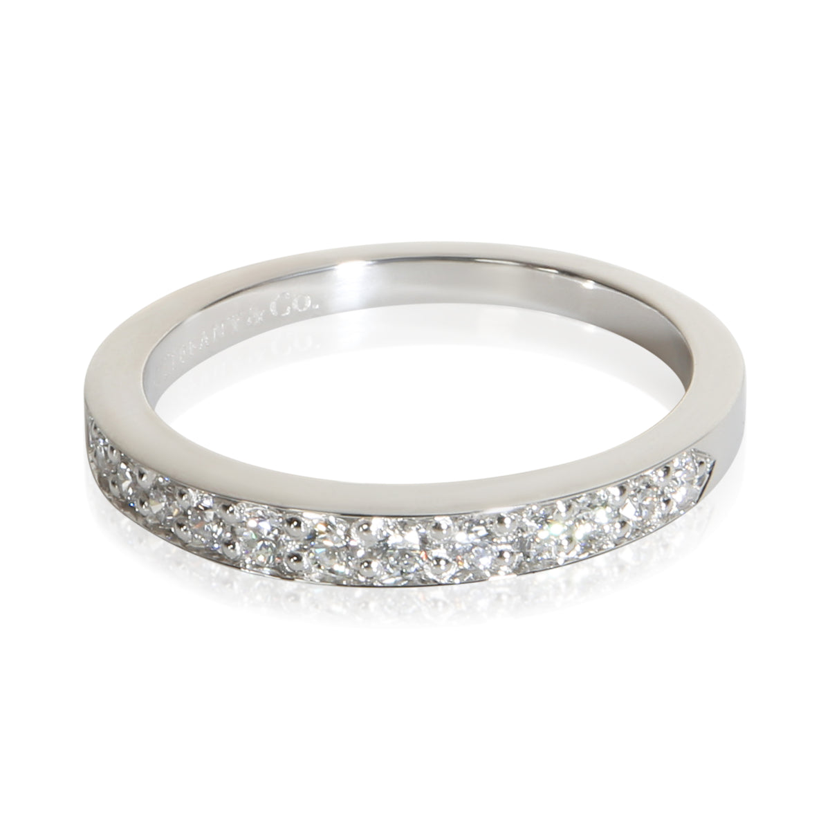 Tiffany & Co. Platinum Diamond Band 2