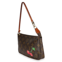 Louis Vuitton Monogram Canvas Cerises Pochette Accessoires Handbag 2