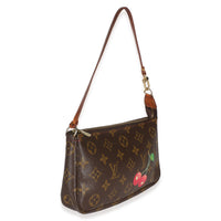 Louis Vuitton Monogram Canvas Cerises Pochette Accessoires Handbag 3