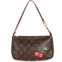 Louis Vuitton Monogram Canvas Cerises Pochette Accessoires Handbag id