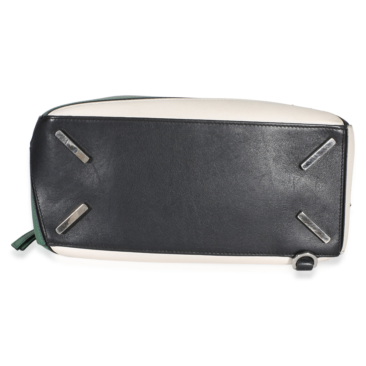 Loewe Green Multicolor Calfskin Medium Puzzle Bag Handbag 5