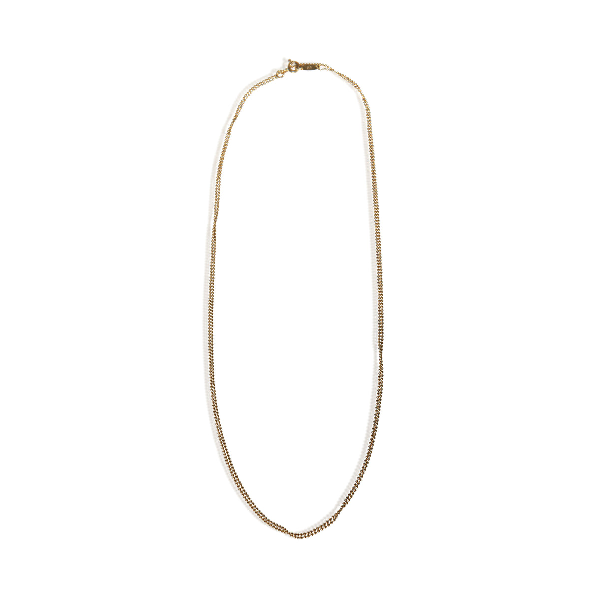 Tiffany & Co. Yellow Gold Bead Chain Necklace 3