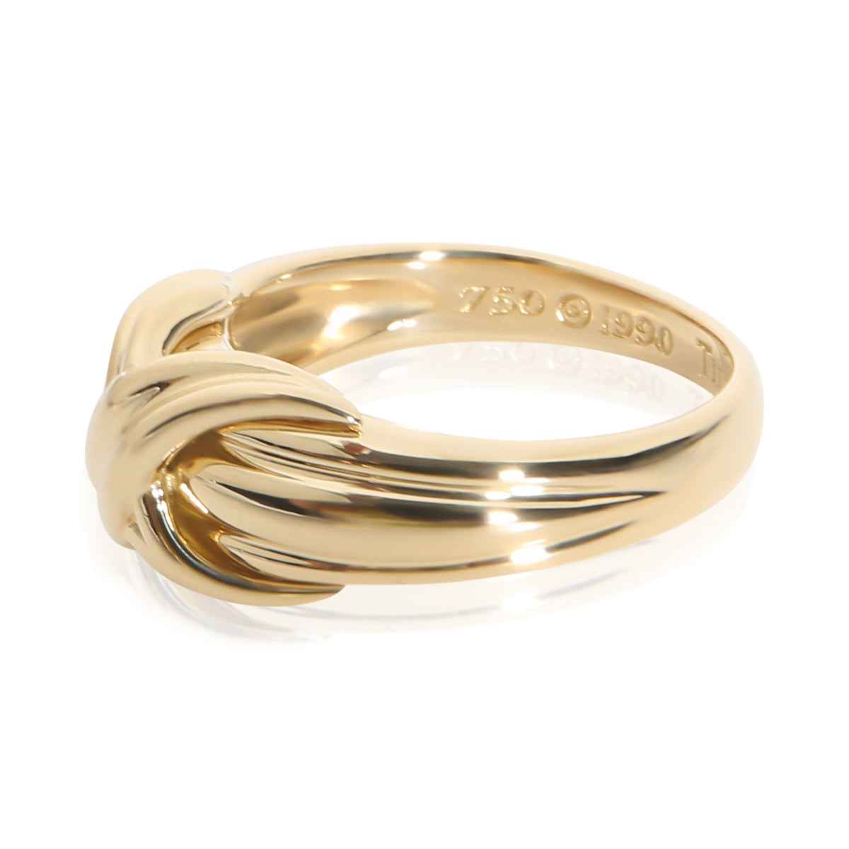 Tiffany & Co. Yellow Gold Signature X Ring 2