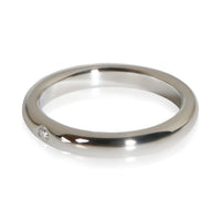 Tiffany & Co. Platinum Diamond Elsa Peretti Stacking Band 2