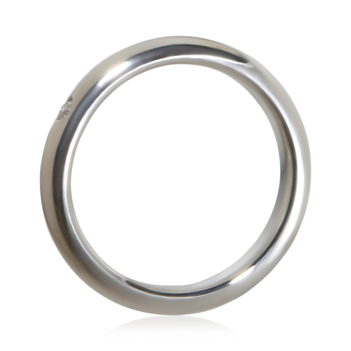 Tiffany & Co. Platinum Diamond Elsa Peretti Stacking Band 5