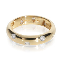 Tiffany & Co. Yellow Gold & Platinum Diamond Etoile Band 2