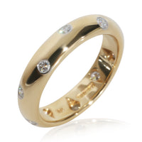 Tiffany & Co. Yellow Gold & Platinum Diamond Etoile Band 4