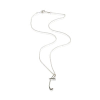 Tiffany & Co. Sterling Silver Elsa Peretti Initial T Pendant 3
