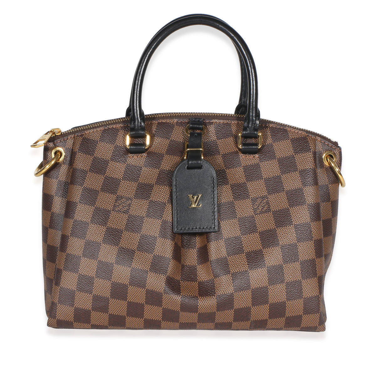 Louis Vuitton Black Damier Ebene Canvas Odeon Tote PM Handbag id