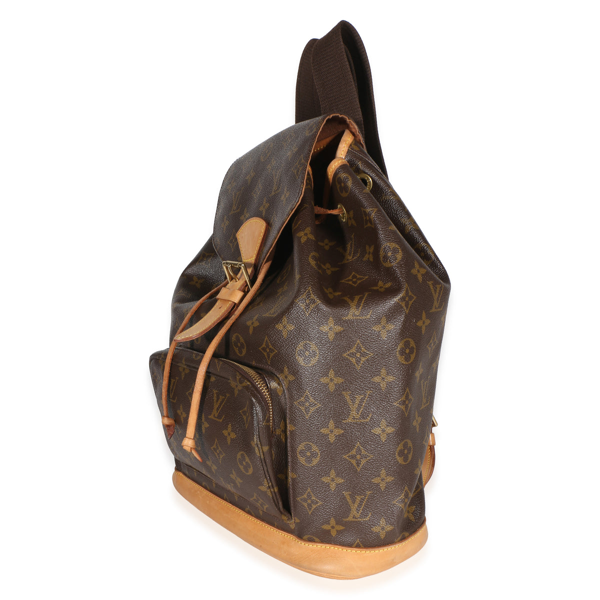 Louis Vuitton Vintage Monogram Canvas Montsouris GM Backpack Handbag 2