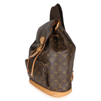 Louis Vuitton Vintage Monogram Canvas Montsouris GM Backpack Handbag 2
