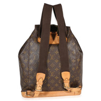 Louis Vuitton Vintage Monogram Canvas Montsouris GM Backpack Handbag 4