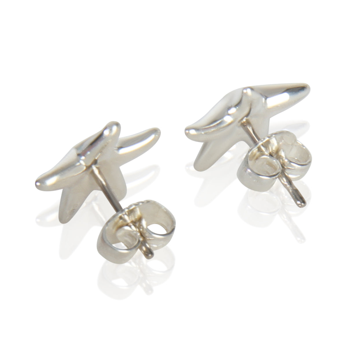 Tiffany & Co. Sterling Silver Elsa Peretti Starfish Earrings