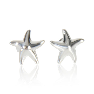 Tiffany & Co. Sterling Silver Elsa Peretti Starfish Earrings