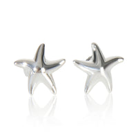 Tiffany & Co. Sterling Silver Elsa Peretti Starfish Earrings