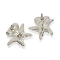 Tiffany & Co. Sterling Silver Elsa Peretti Starfish Earrings