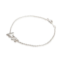 Tiffany & Co. Sterling Silver Paloma Picasso Graffiti Love Bracelet 2