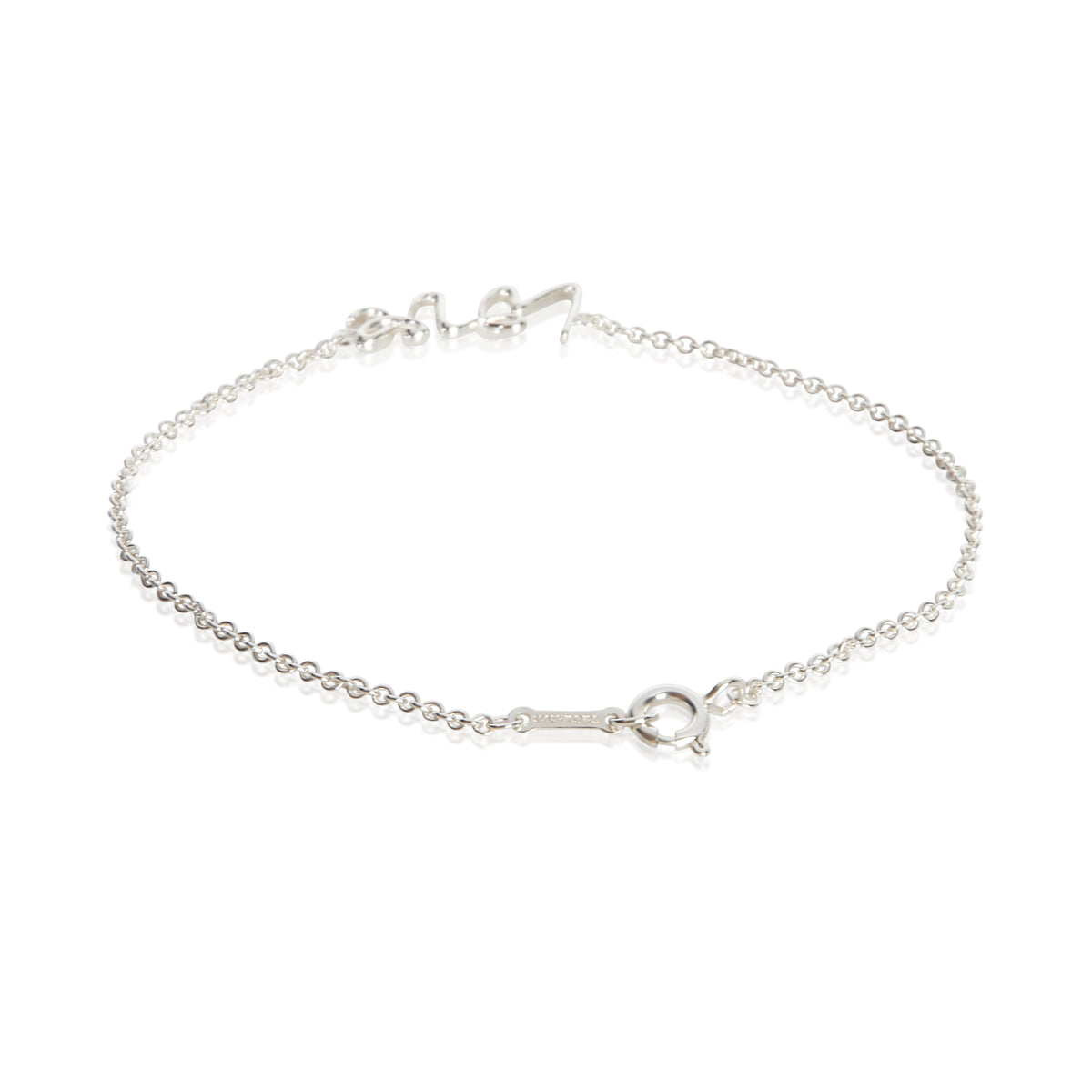 Tiffany & Co. Sterling Silver Paloma Picasso Graffiti Love Bracelet 3
