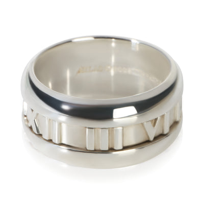 Tiffany & Co. Sterling Silver Atlas Ring fv