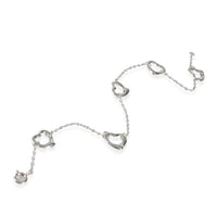 Tiffany & Co. Sterling Silver Elsa Peretti Open Heart Bracelet sv