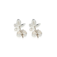 Tiffany & Co. Sterling Silver Paloma Picasso Olive Leaf Earrings pv