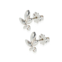 Tiffany & Co. Sterling Silver Paloma Picasso Olive Leaf Earrings sv