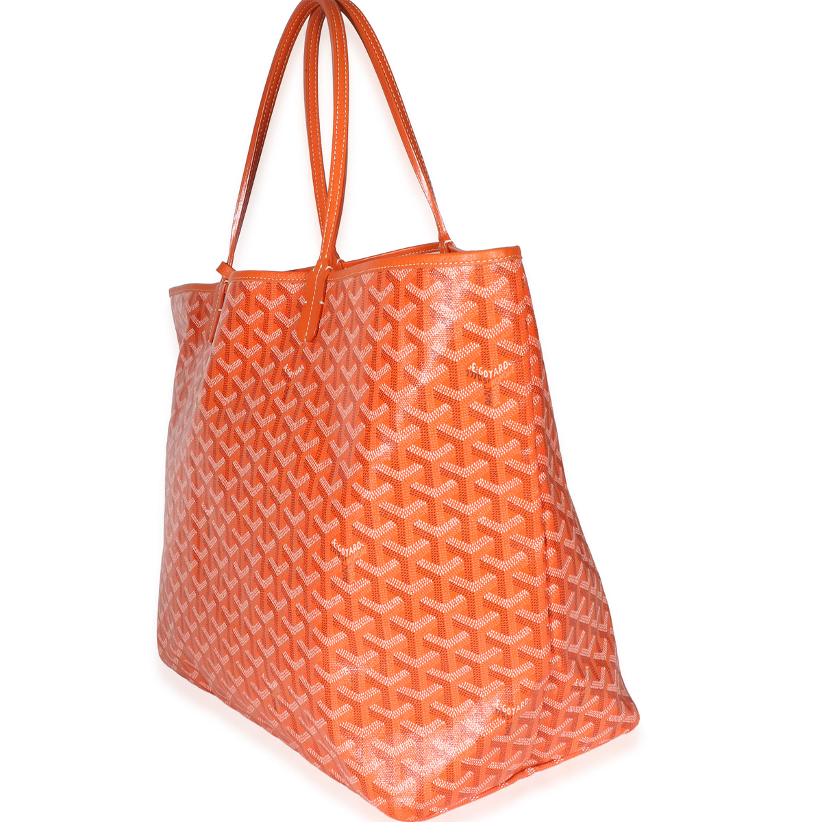 Goyard Orange ine Canvas Saint Louis GM Handbag 2