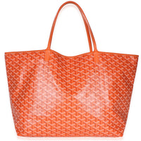 Goyard Orange ine Canvas Saint Louis GM Handbag 4