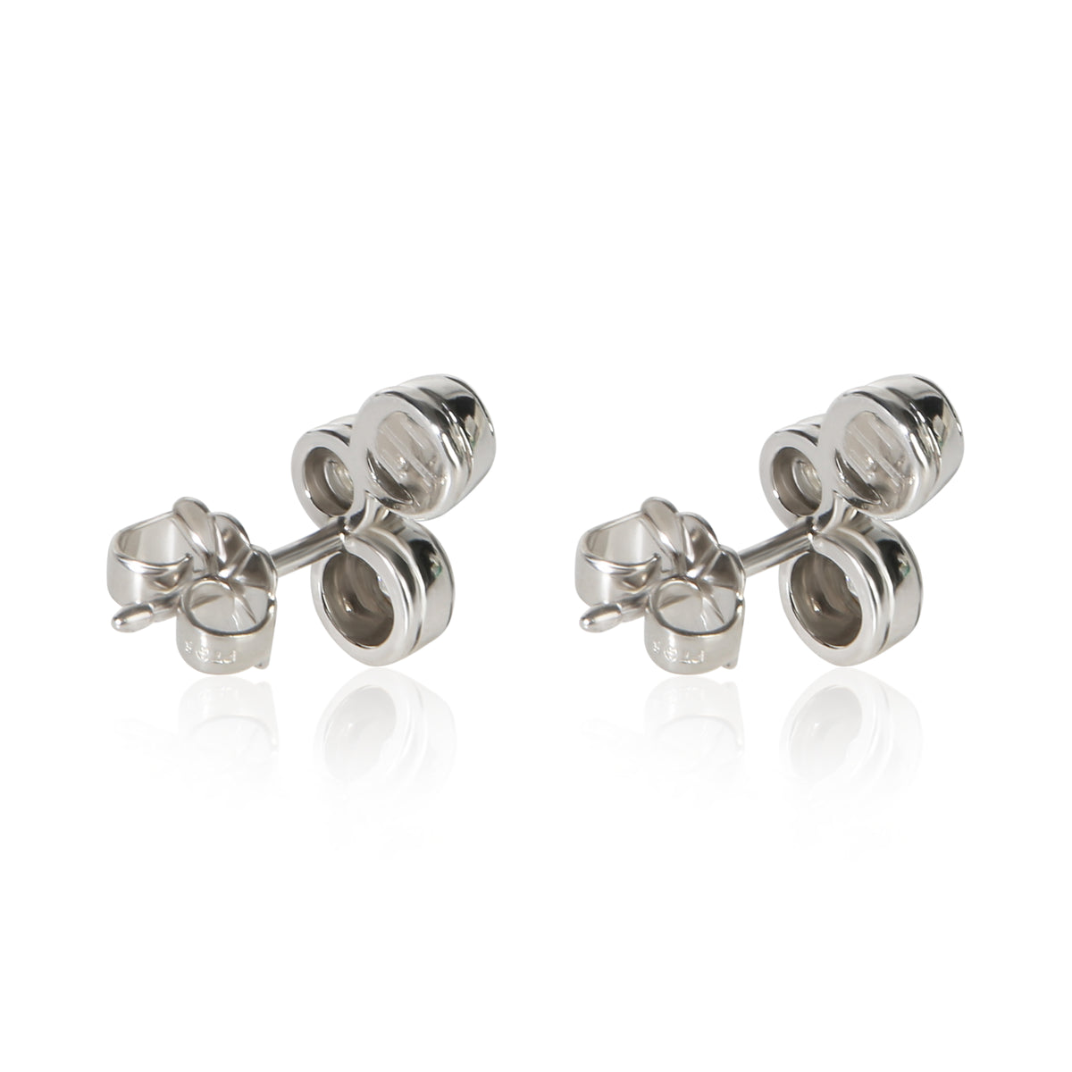 Tiffany & Co. Platinum Diamond Bubble Earrings 3