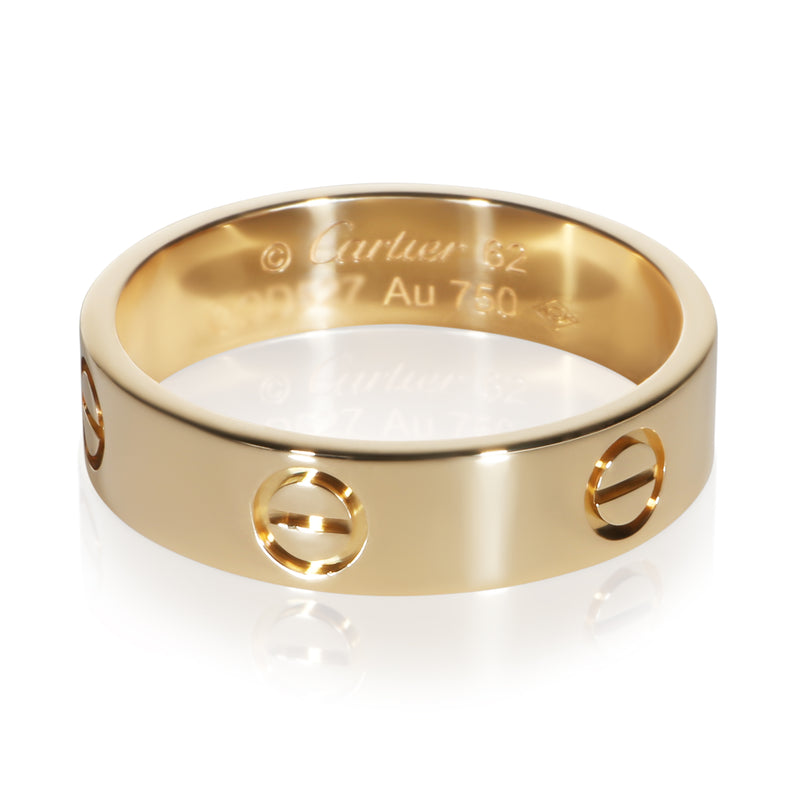 Cartier Yellow Gold Love Ring fv