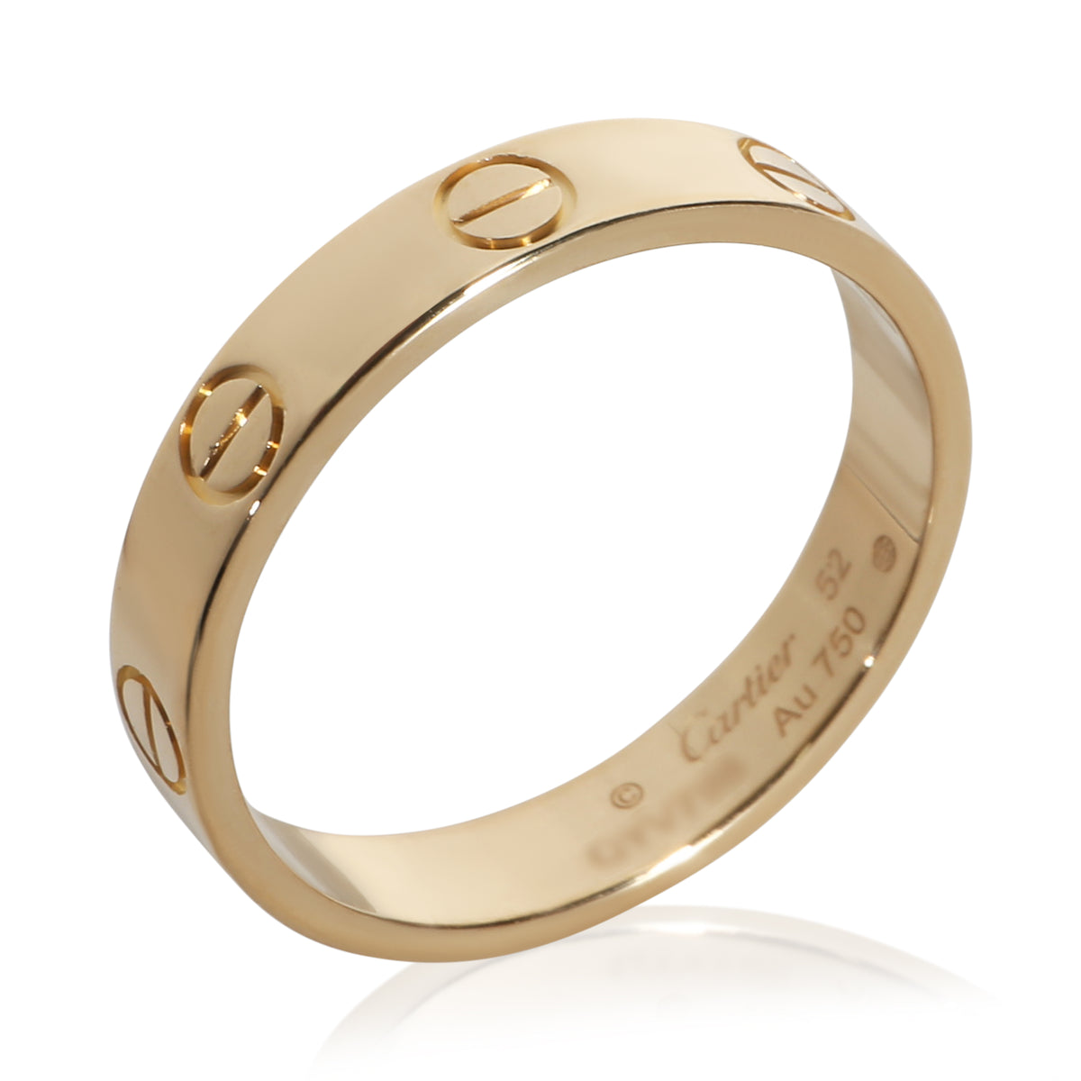 Cartier Yellow Gold Small Model Love Ring 4