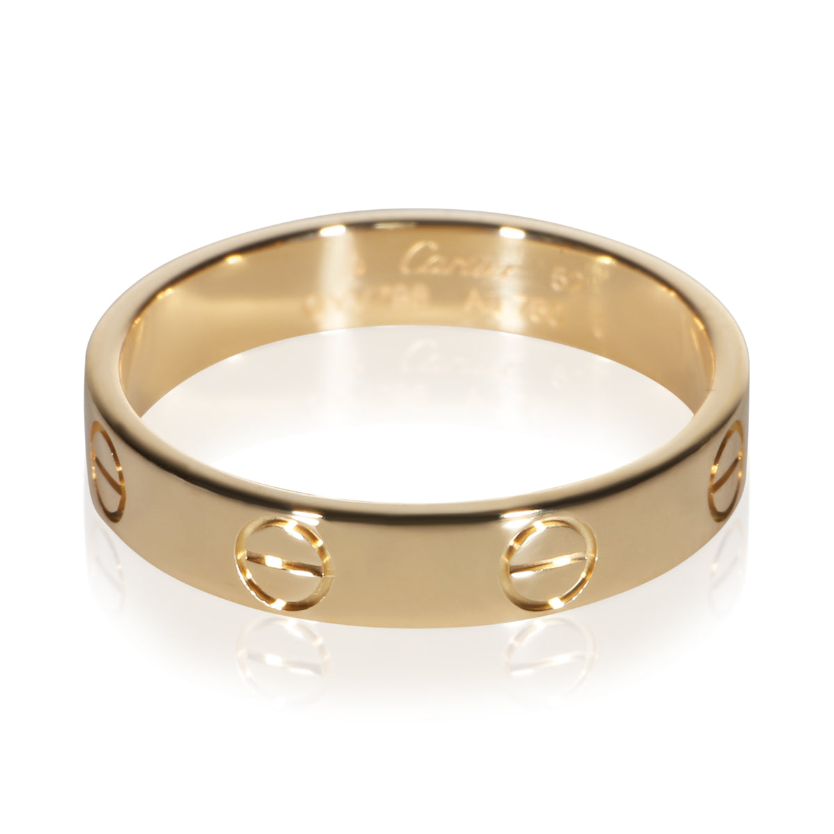 Cartier Yellow Gold Small Model Love Ring fv