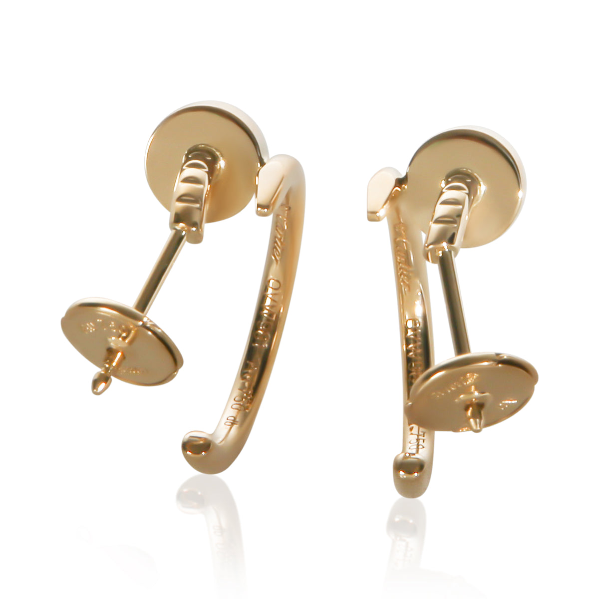 Cartier Yellow Gold Small Model Juste Un Clou Earrings 5