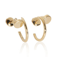 Cartier Yellow Gold Small Model Juste Un Clou Earrings fv