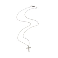 Tiffany & Co. Platinum Diamond Cross Pendant 3