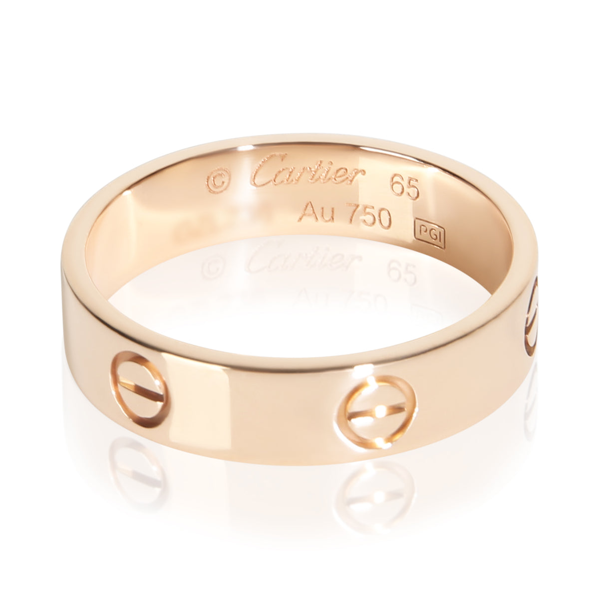 Cartier Rose Gold Love Ring fv