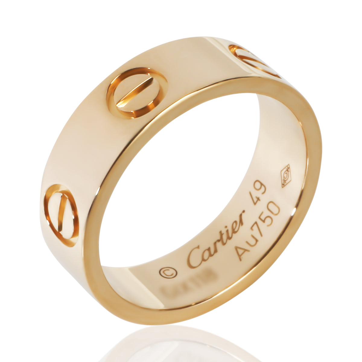 Cartier Yellow Gold Love Ring 4