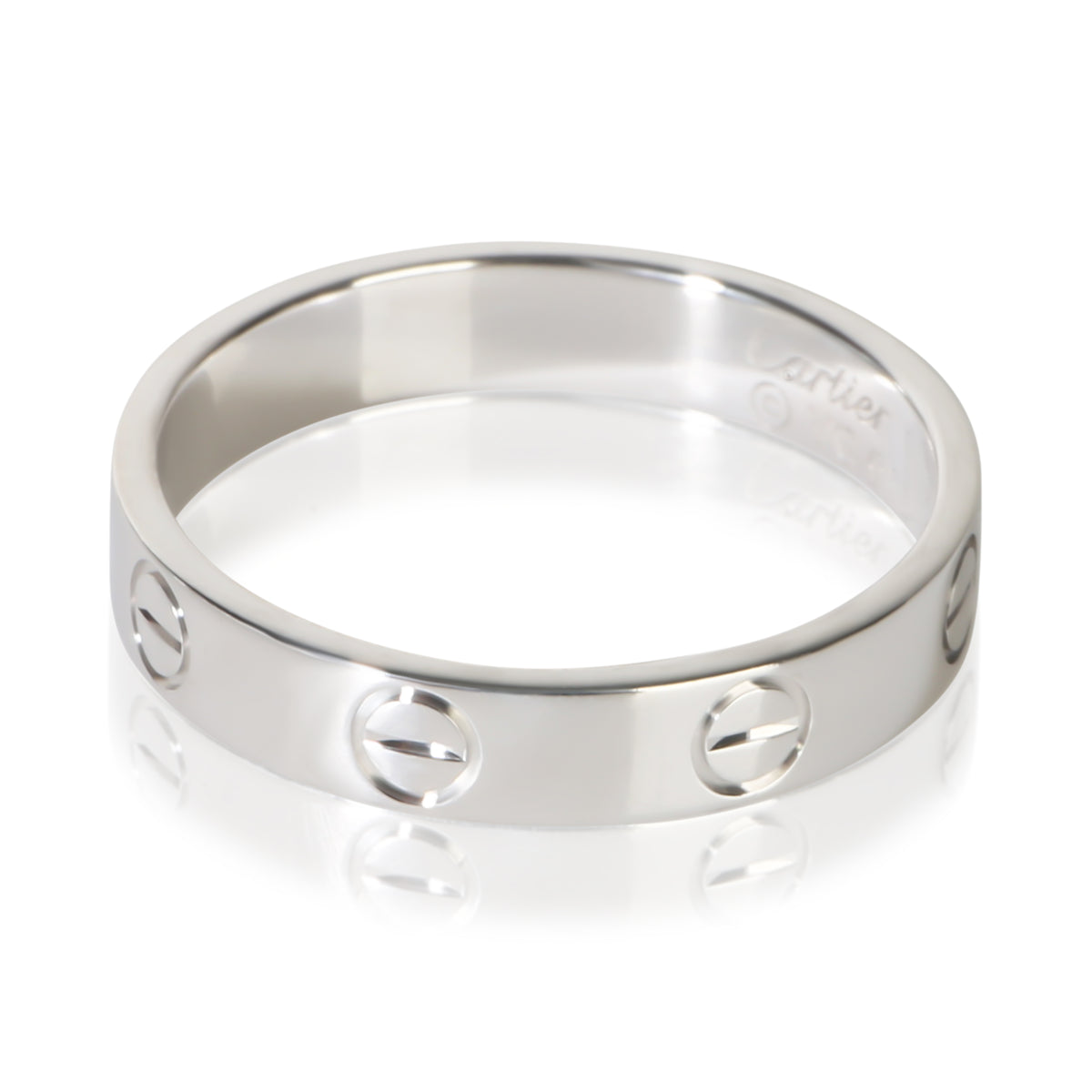 Cartier White Gold Small Love Ring 2