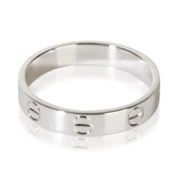 Cartier White Gold Small Love Ring 3