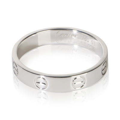 Cartier White Gold Small Love Ring fv