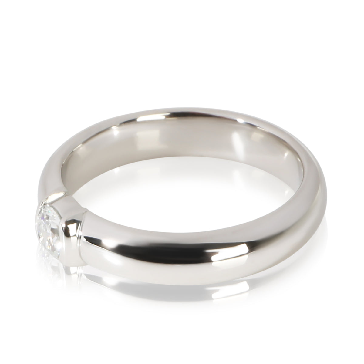 Tiffany & Co. 0.21 ct Round Brilliant Diamond Etoile Engagement Ring 2