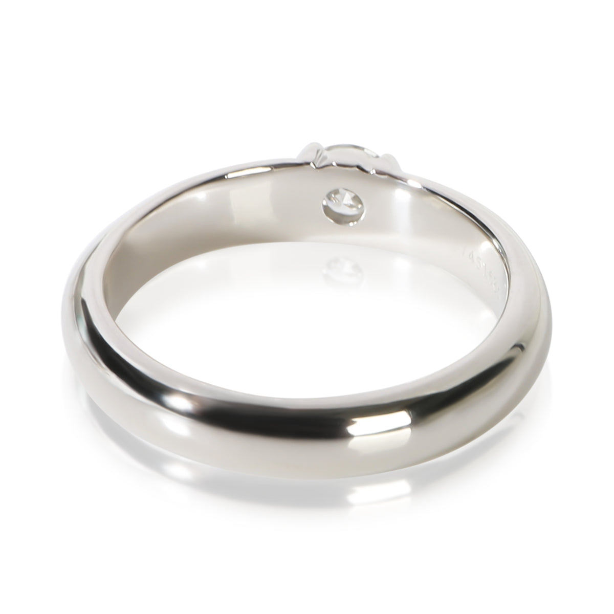 Tiffany & Co. 0.21 ct Round Brilliant Diamond Etoile Engagement Ring 3