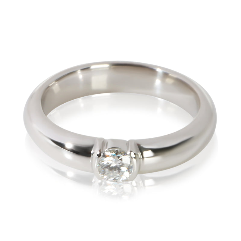 Tiffany & Co. 0.21 ct Round Brilliant Diamond Etoile Engagement Ring fv