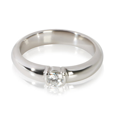 Tiffany & Co. 0.21 ct Round Brilliant Diamond Etoile Engagement Ring fv