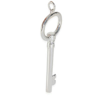 Tiffany & Co. Sterling Silver Large Oval Key Pendant